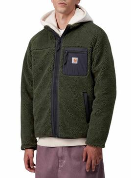 Giacca in pile Carhartt Prentis verde per uomo