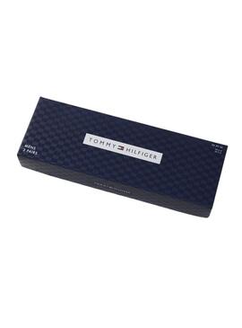 Confezione di 3 paia di calze Tommy Hilfiger Giftbox nere per uomo.