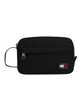Neceser Tommy Jeans Essential Daily Washbag nero per uomo