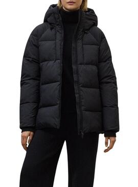 Giacca trapuntata Ecoalf Fuji nera per donna