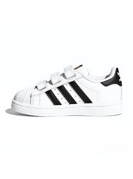 Sneaker Adidas Superstar Bambina bianche e Bambino