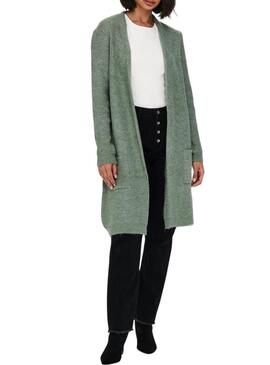 Cardigan Only Onljade verde per donna