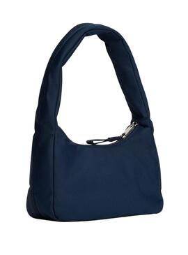 Borsa Tommy Jeans Archive Shoulder blu navy per donna