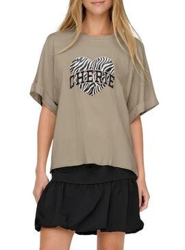 Maglia Only Lucy beige per donna