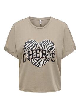 Maglia Only Lucy beige per donna