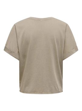 Maglia Only Lucy beige per donna