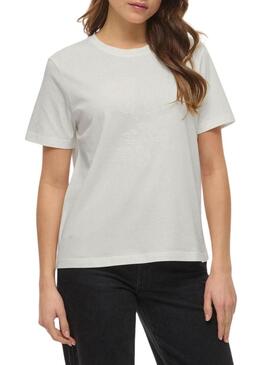 Maglietta Vila Viybilla Rose bianca per donna