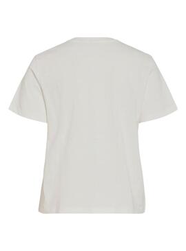 Maglietta Vila Viybilla Rose bianca per donna