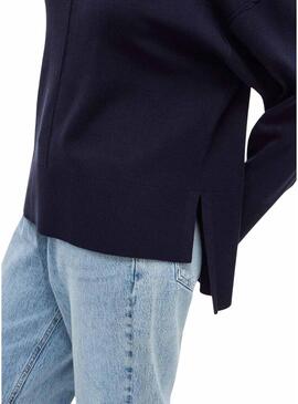 Maglia Vila Viostria blu scuro per donna.