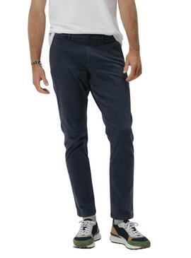 Pantaloni cinesi El Pulpo blu scuro per uomo