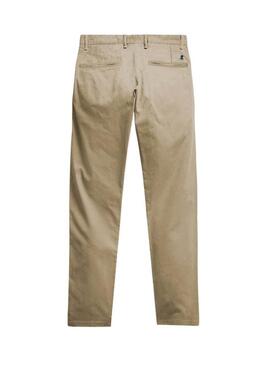 Pantaloni cinesi El Pulpo beige per uomo