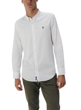 Camicia El Pulpo basica bianca per uomo.