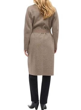 Cappotto Vila Juice beige per donna