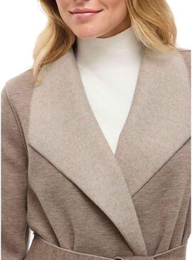 Cappotto Vila Juice beige per donna