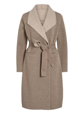 Cappotto Vila Juice beige per donna