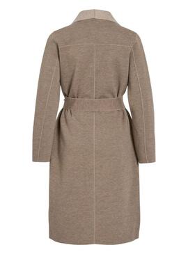 Cappotto Vila Juice beige per donna
