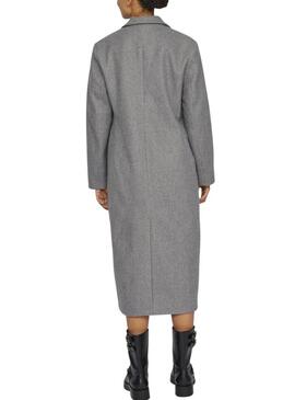 Cappotto grigio Vila Visolo per donna