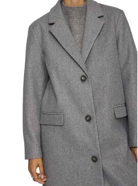 Cappotto grigio Vila Visolo per donna