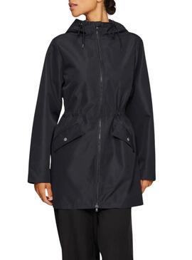 Impermeabile Vila Vitally nero per donna