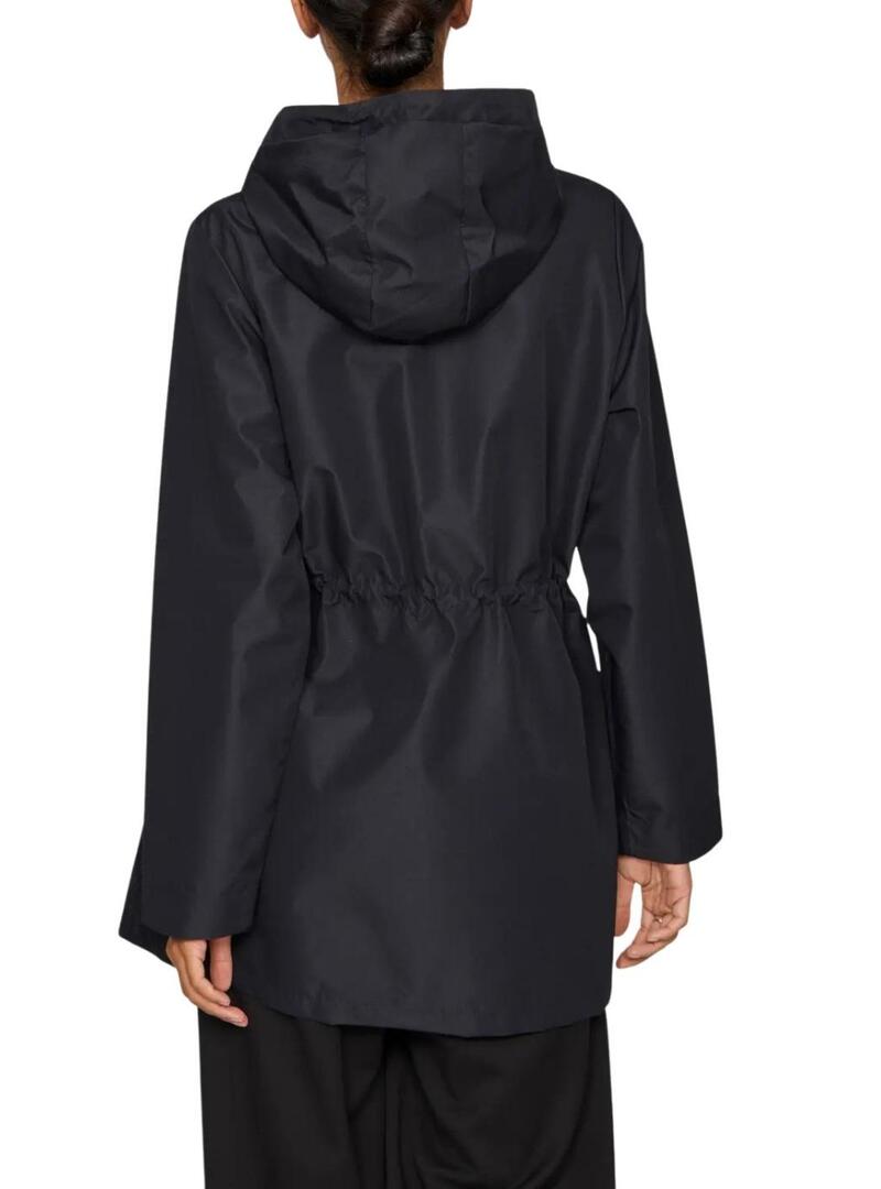 Impermeabile Vila Vitally nero per donna