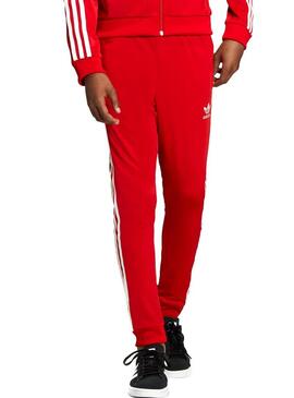 Pantaloni Adidas Superstar Rosso Bambino