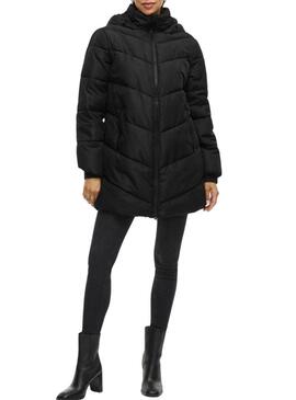 Cappotto trapuntato Vila Milja nero da donna