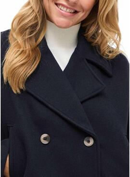 Giacca corta Vila Kamina blu scuro per donna