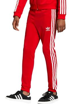 Pantaloni Adidas Superstar Rosso Bambino