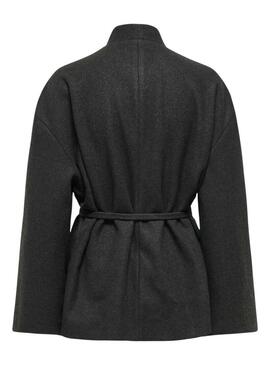 Kimono Only Fox grigio per donna