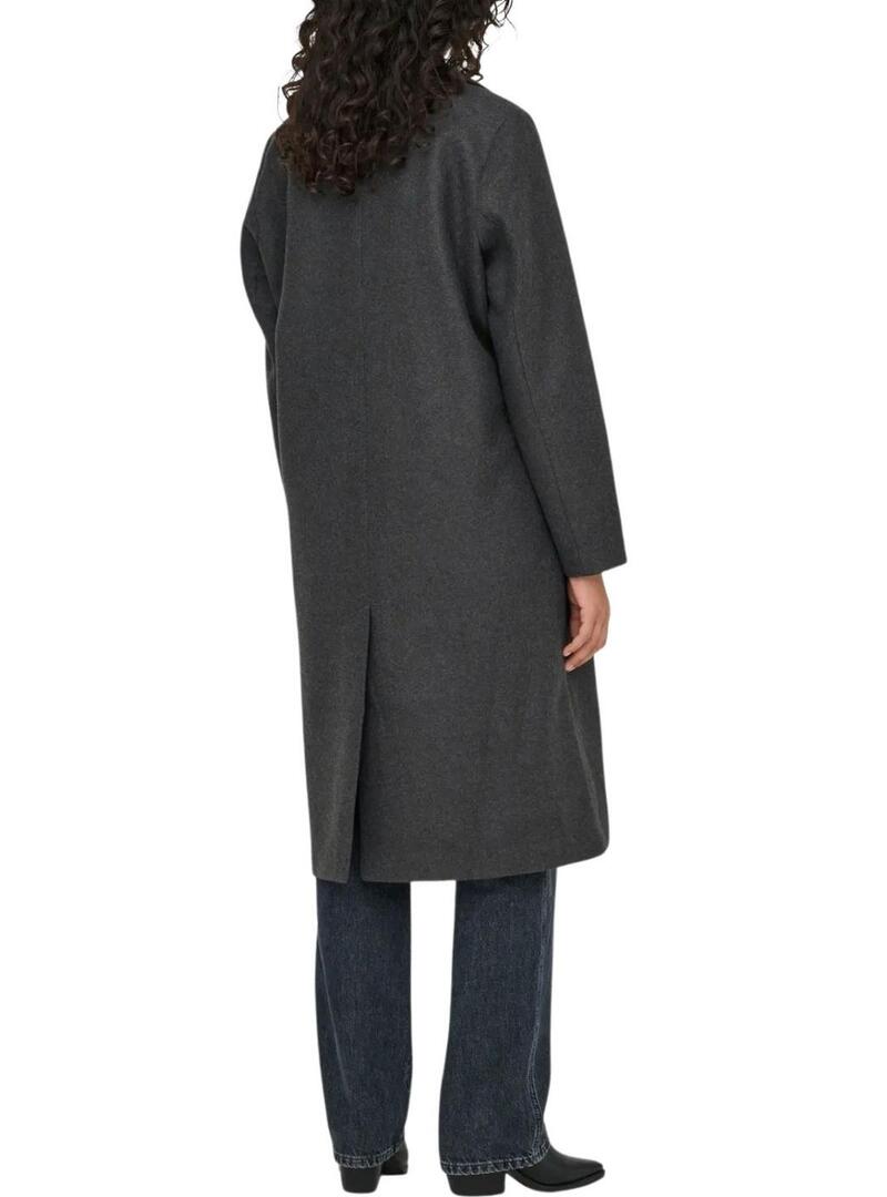 Cappotto Only Lisa grigio per donna