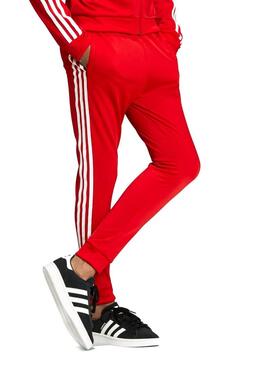 Pantaloni Adidas Superstar Rosso Bambino