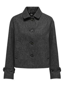 Giacca Only Lasta grigia per donna