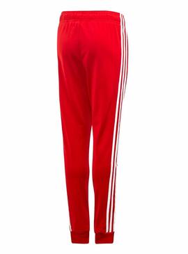 Pantaloni Adidas Superstar Rosso Bambino