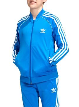 giacca adidas blu