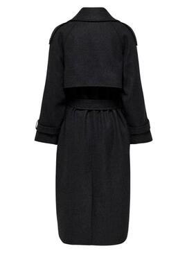 Cappotto Only Dear nero per donna.