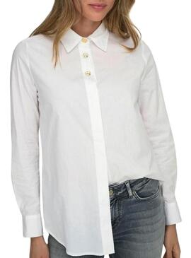 Camicia Only Sable bianca da donna.