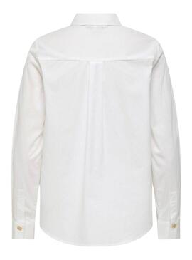 Camicia Only Sable bianca da donna.
