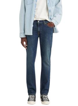 Pantaloni di jeans Levis 511 slim in denim scuro per uomo