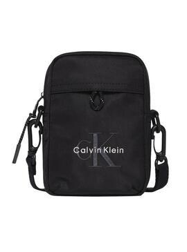 Borsa a tracolla nera Calvin Klein Jeans per uomo