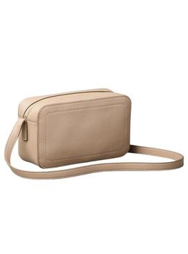 Borsa Calvin Klein Jeans Bold Camera beige per donna