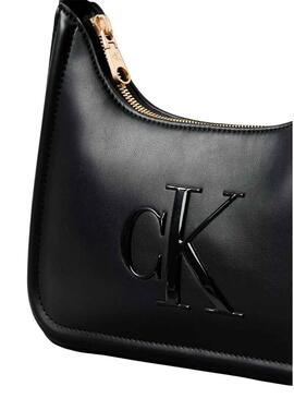 Borsa Calvin Klein Jeans Bold nera per donna