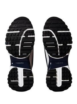 Scarpa Calvin Klein Jeans Trailblazer blu e grigie per uomo