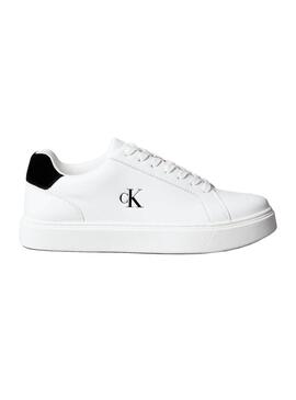 Sneakers Calvin Klein Jeans Classic Cupsole bianche da uomo.