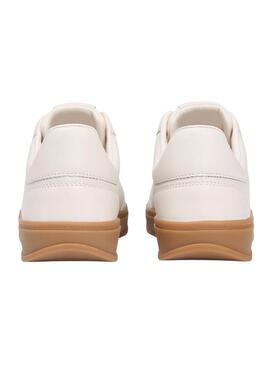 Scarpe Tommy Hilfiger The Heritage Court beige per donna