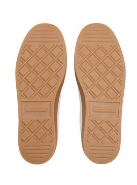 Scarpe Tommy Hilfiger The Heritage Court beige per donna