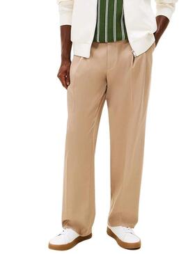 Scarpe da ginnastica Tommy Hilfiger Court bianche e verdi per uomo