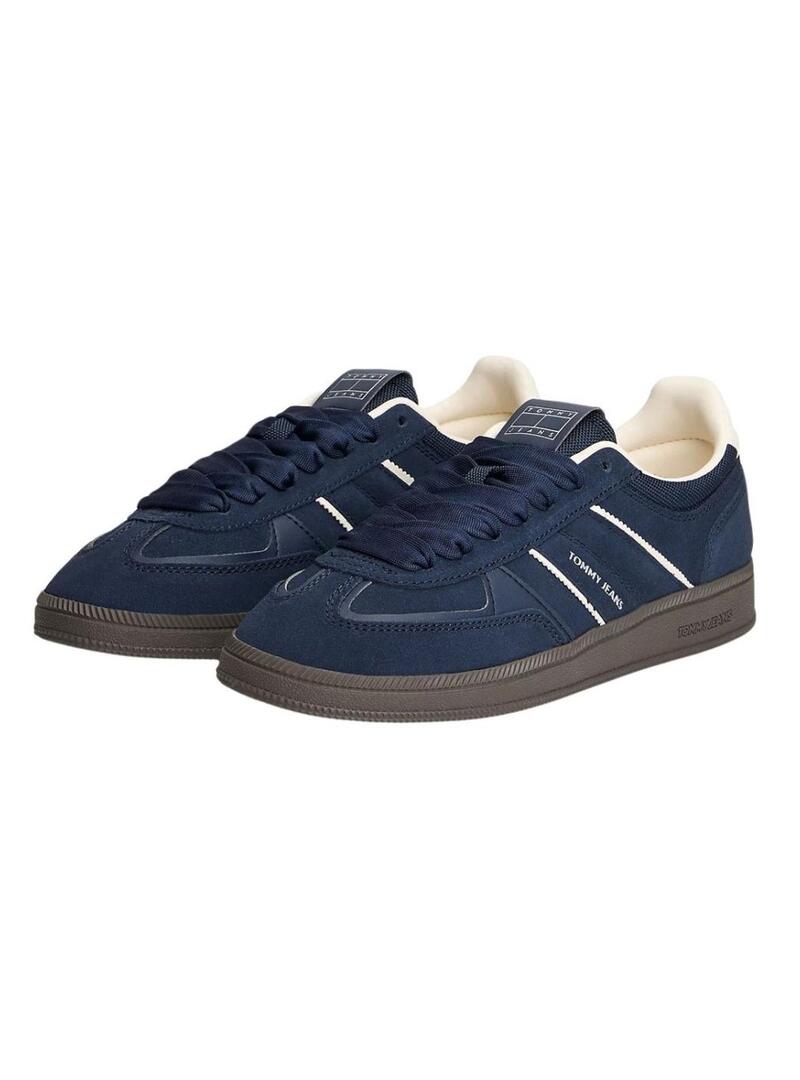 Scarpe Tommy Jeans The Greenwich blu scuro per donna