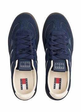 Scarpe Tommy Jeans The Greenwich blu scuro per donna