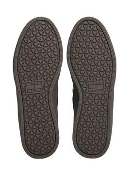 Scarpe Tommy Jeans The Greenwich blu scuro per donna