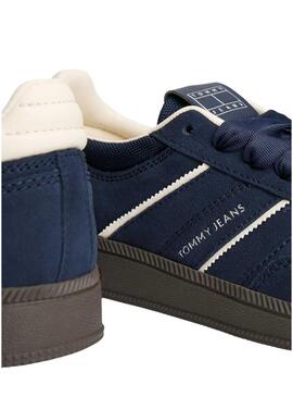 Scarpe Tommy Jeans The Greenwich blu scuro per donna